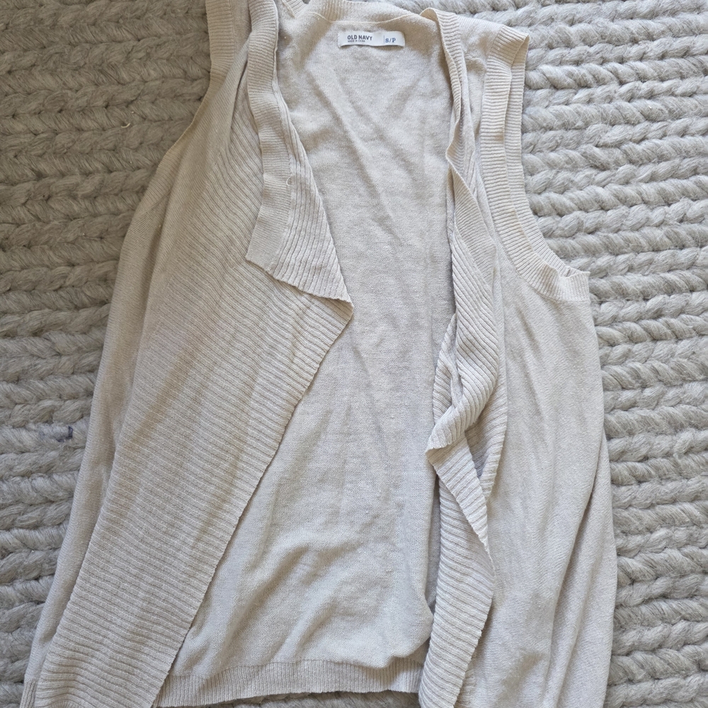 Old Navy Beige Knit Top